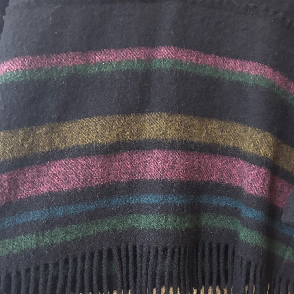 Vintage Lapp lander fringe 100% wool sweater made in Norway - Picture 5 of 13